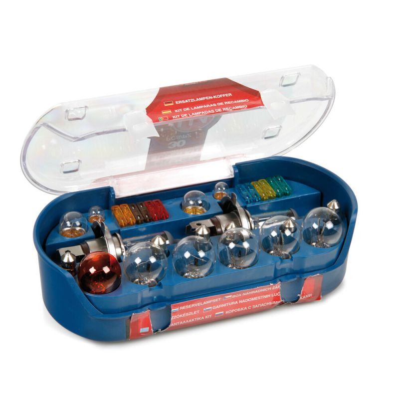 Kit ampoules de rechange 30 pc, halogène 2xH4 - 24V - Accueil