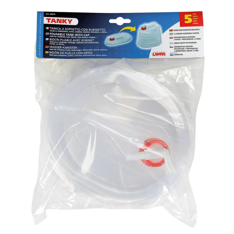 Tanky, jerricane avec robinet - 5 L - Accueil