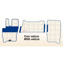 TAPIS ERNEST CAMION IVECO SIMILI CUIR - EUROCARGO - Tapis camions