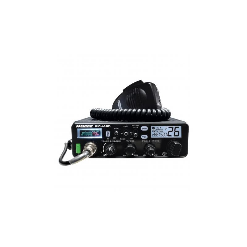 RADIO CB PRESIDENT - RICHARD 10 M AM/FM - Radio CB