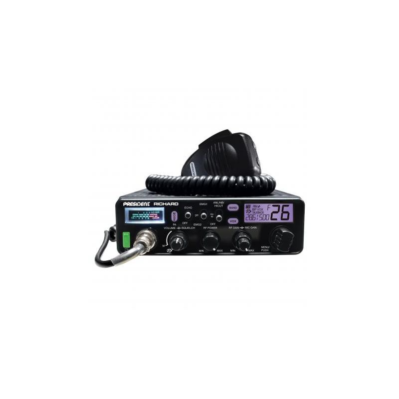 RADIO CB PRESIDENT - RICHARD 10 M AM/FM - Radio CB