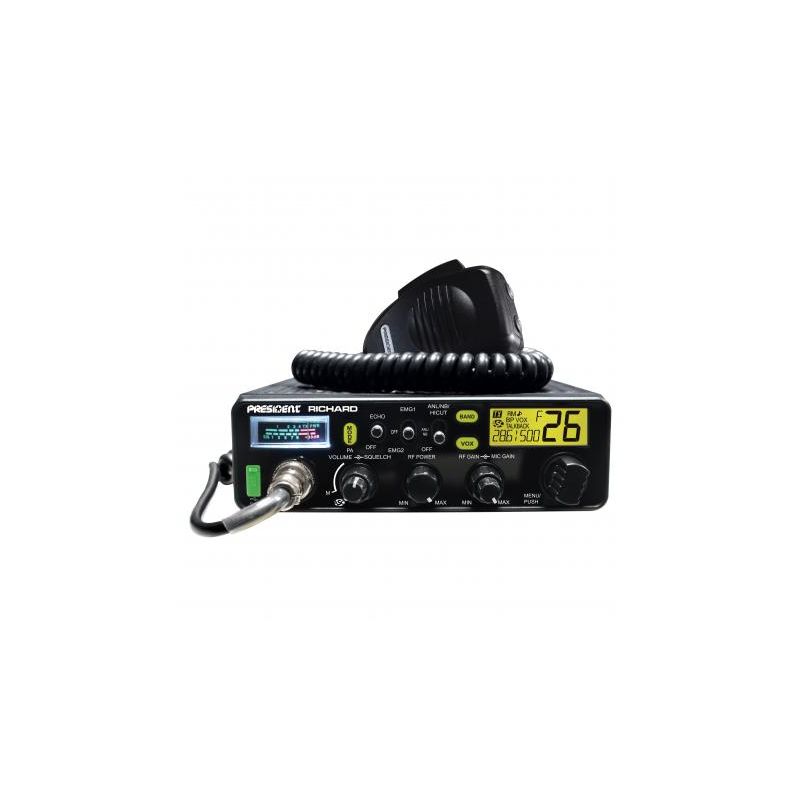 RADIO CB PRESIDENT - RICHARD 10 M AM/FM - Radio CB