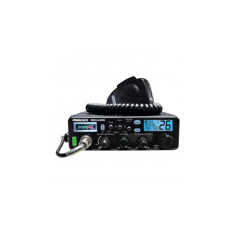 RADIO CB PRESIDENT - RICHARD 10 M AM/FM - Radio CB