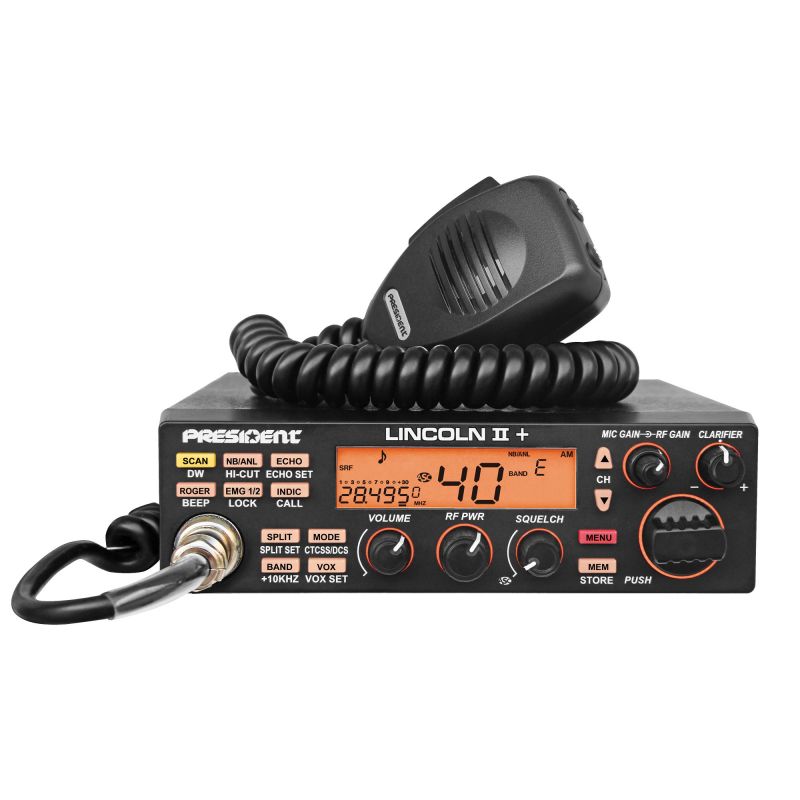 RADIO CB PRESIDENT - LINCOLN II AM/FM/SSB - Radio CB