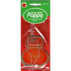 Désodorisant pendentif poppy fraise - Désodorisants