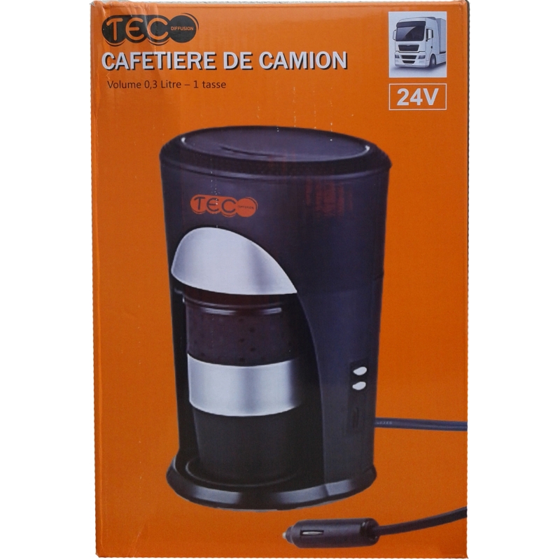 Cafetière expresso 1 tasse à filtre TEC 12 ou 24 V