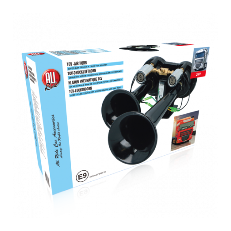 Avertisseur pneumatique tgv 24V - Klaxons