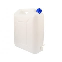 BIDON D'EAU DE 20L AVEC VALVE EN PLASTIQUE - Outillage