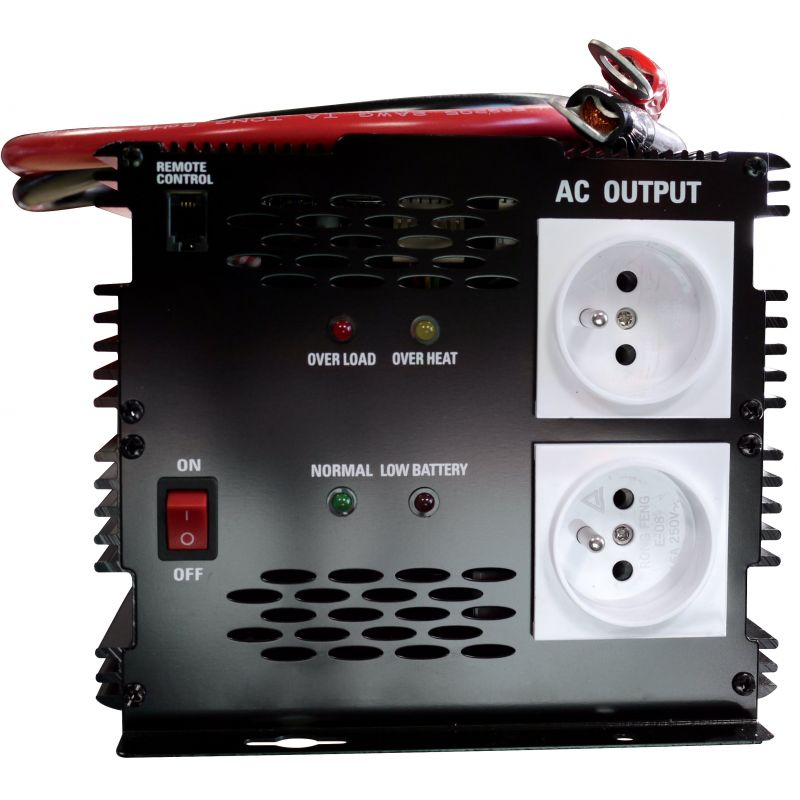 Convertisseur de tension PRESIDENT 12/220 V - 3000 Watt - Accueil