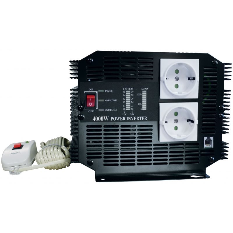 Convertisseur de tension PRESIDENT 12/220 V - 4000 Watt - Convertisseurs de tension
