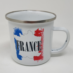 Mug émaillé pays - Divers