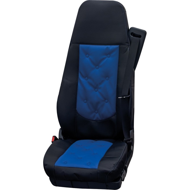 HOUSSE DE SIÈGE CAMION - OLD STYLE PROFESSIONAL - MODELE C - RENAULT PREMIUM ET MAGNUM, SCANIA G, R et S avec siège intégral ...