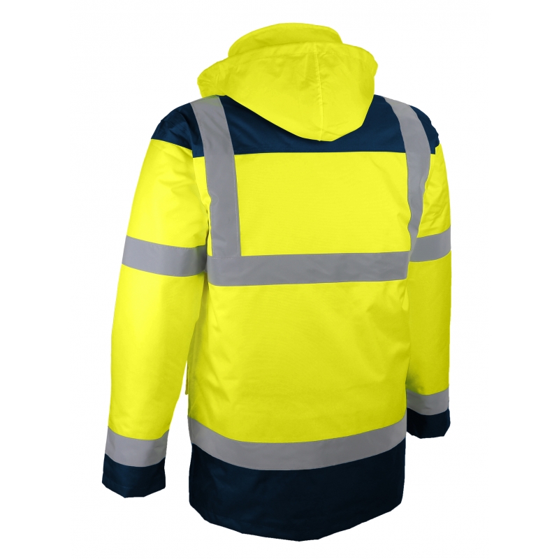 PARKA HAUTE-VISIBILITÉ PALERME JAUNE - Haute visibilité