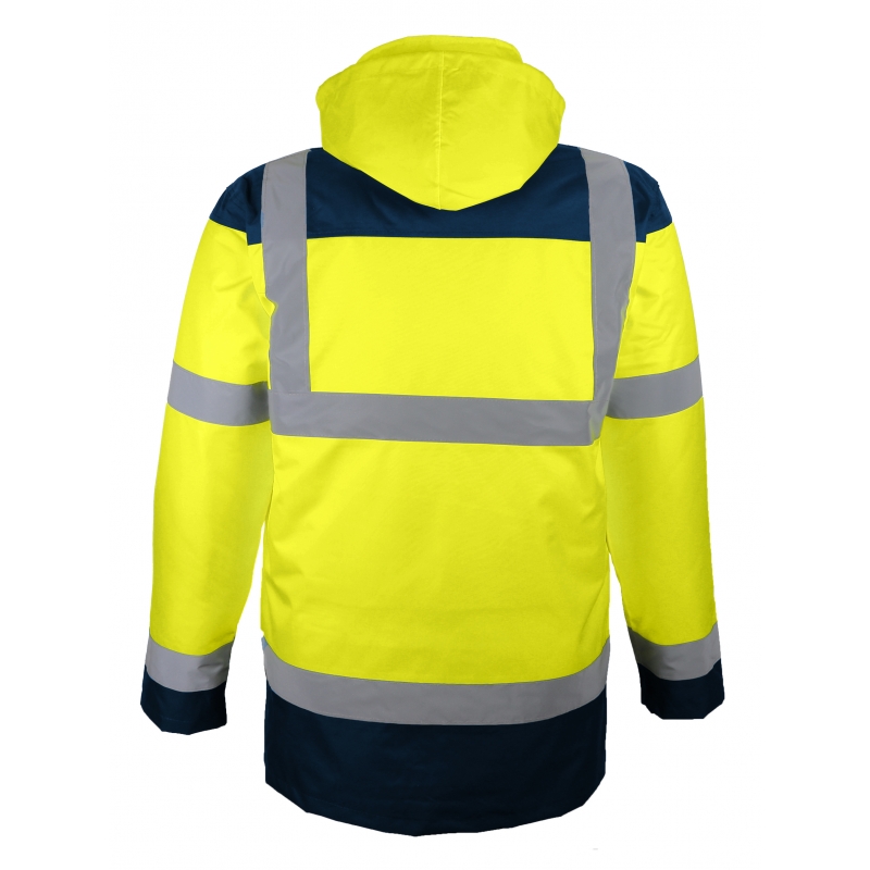 PARKA HAUTE-VISIBILITÉ PALERME JAUNE - Haute visibilité