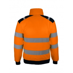 VESTE POLAIRE HAUTE VISIBILITE. POLGO. ORANGE - Vêtements