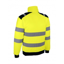 VESTE POLAIRE POLGA HAUTE VISIBILITE JAUNE - Vêtements