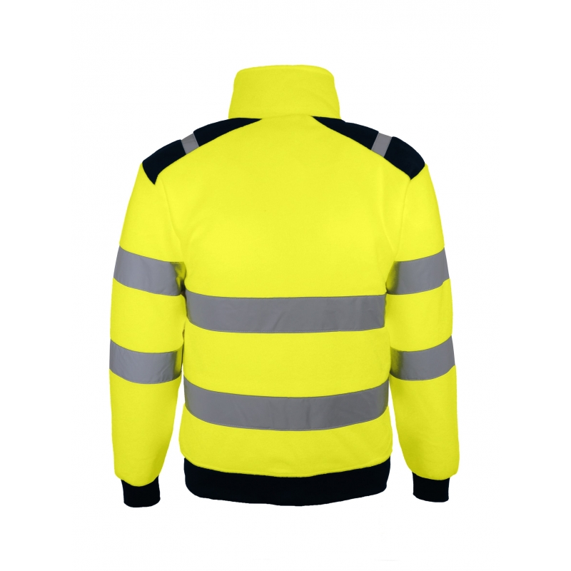 VESTE POLAIRE POLGA HAUTE VISIBILITE JAUNE - Haute visibilité