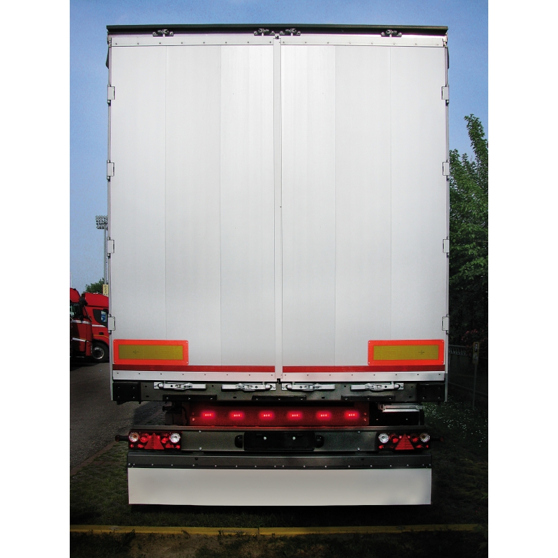 Lumière périmétrique à 5 leds avec catadioptre - 24V - Rouge - Accueil