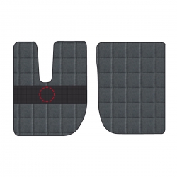 TAPIS ERNEST CAMION IVECO SIMILI CUIR - STRALIS/STRALIS HIWAY - Tapis camions