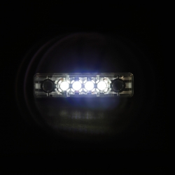 Feux de gabarit à 4 leds, 9/33V - Blanc - Accueil