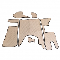 ENSEMBLE 3 PIÈCES TAPIS ET COUVRE MOTEUR CAMION DAF XG - Tapis camions