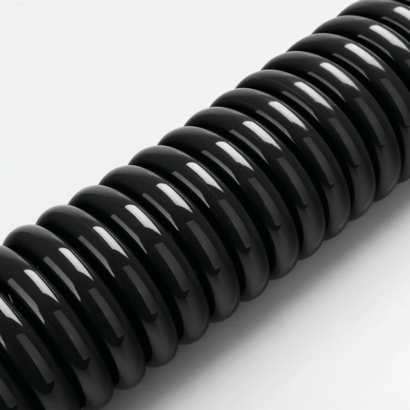 Tuyau d'air en spirale - noir - Accueil