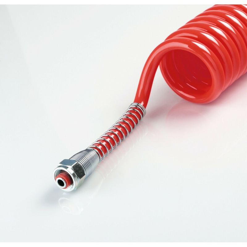 Tuyau d'air en spirale - rouge - Accueil