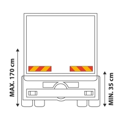 Panneaux réfléchissants pour camion - Accessoires divers