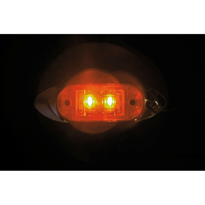 Feux de gabarit à 2 leds, 24V, orange - Accueil