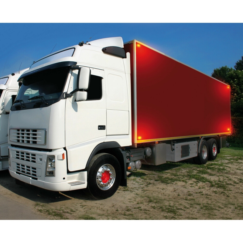 Feux de gabarit à 2 leds, 24V, orange - Accueil