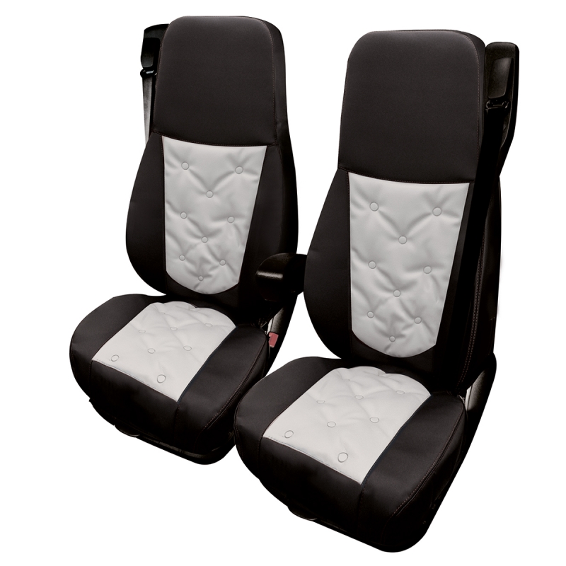 HOUSSE DE SIÈGE CAMION - OLD STYLE PROFESSIONAL - MODELE H - DAF XF 105, 106, XG et XG+ - Housses sièges camions