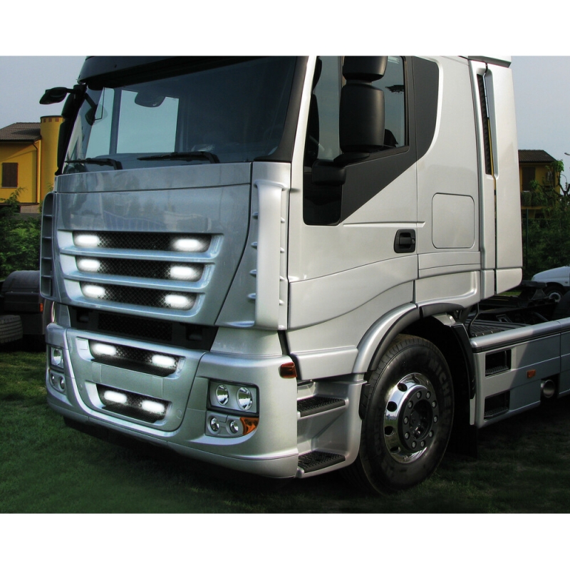 Feux de gabarit à 12 leds, 24V - Blanc - Accueil