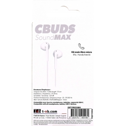 Ecouteurs intra-auriculaires TYPE C blanc C BUDS - Accueil