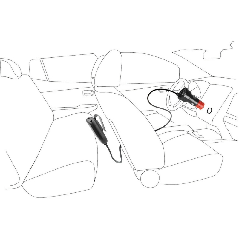 Chargeur de batterie 4 ports USB avec rallonge - Fast Charge - 7800 mA - 12/24V - Accueil