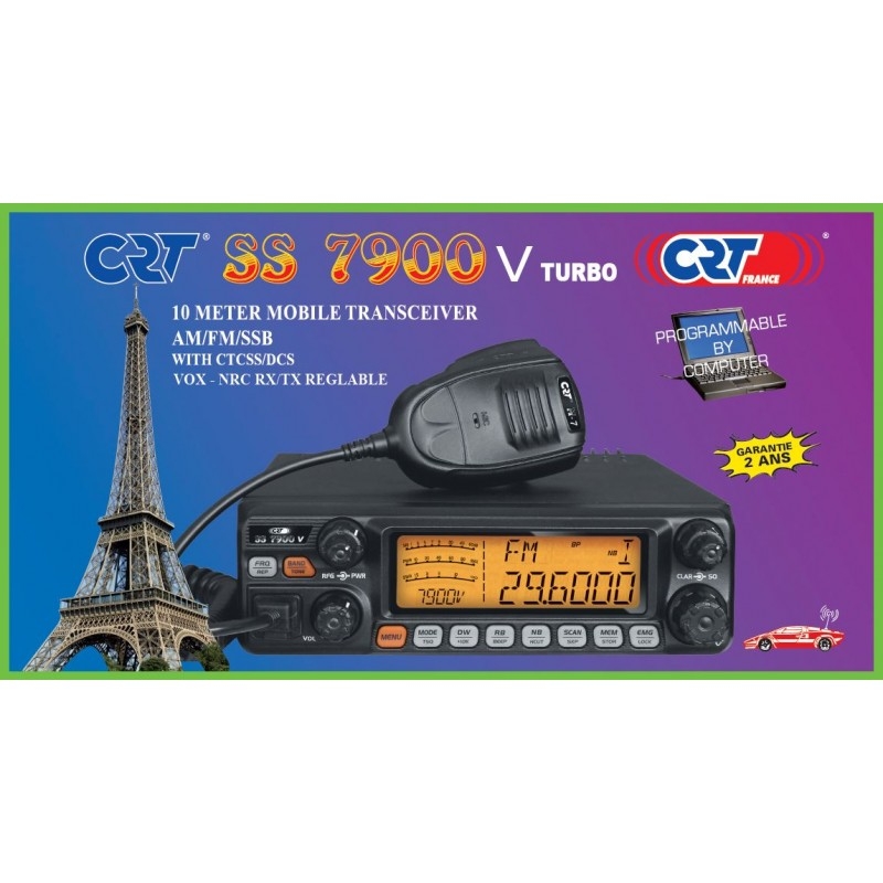 RADIO CB CRT - SS 7900 V TURBO - Radio CB