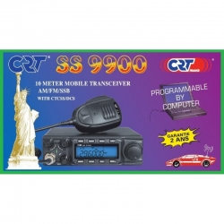 RADIO CB CRT SUPERSTAR 9900 V4 12M + PLATINE CTCSS/DCS INCLUSE - Radio CB