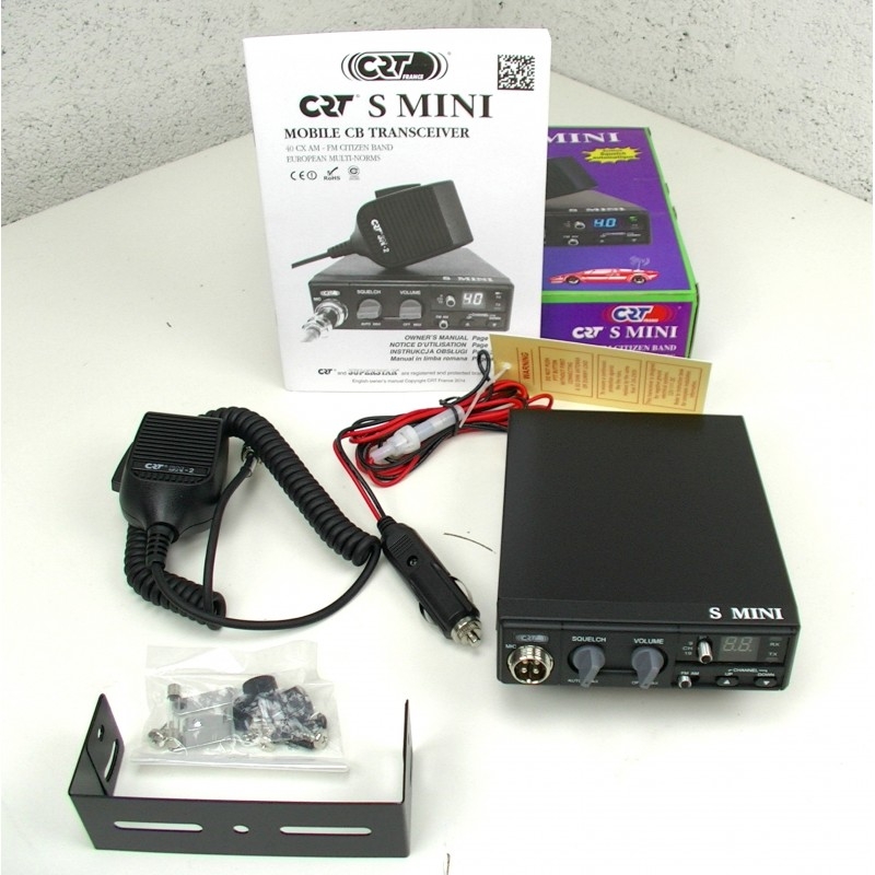 La radio CB CRT - S MINI 12/24V - Radio CB