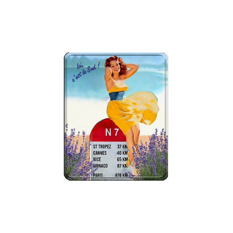 Plaque vintage GM - SOLDES