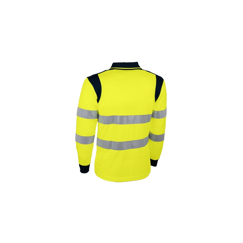 Polo Haute visibilité PUNTA Jaune - Haute Visibilité
