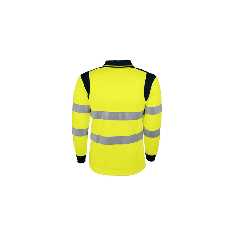 Polo Haute visibilité PUNTA Jaune - Haute Visibilité