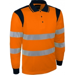 Polo Haute visibilité PUNTO Orange - Haute visibilité