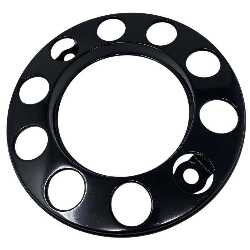 ENJOLIVEUR NOIR OUVERT - cache écrou / enjoliveur