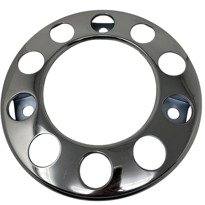 ENJOLIVEUR CHROME OUVERT - cache écrou / enjoliveur