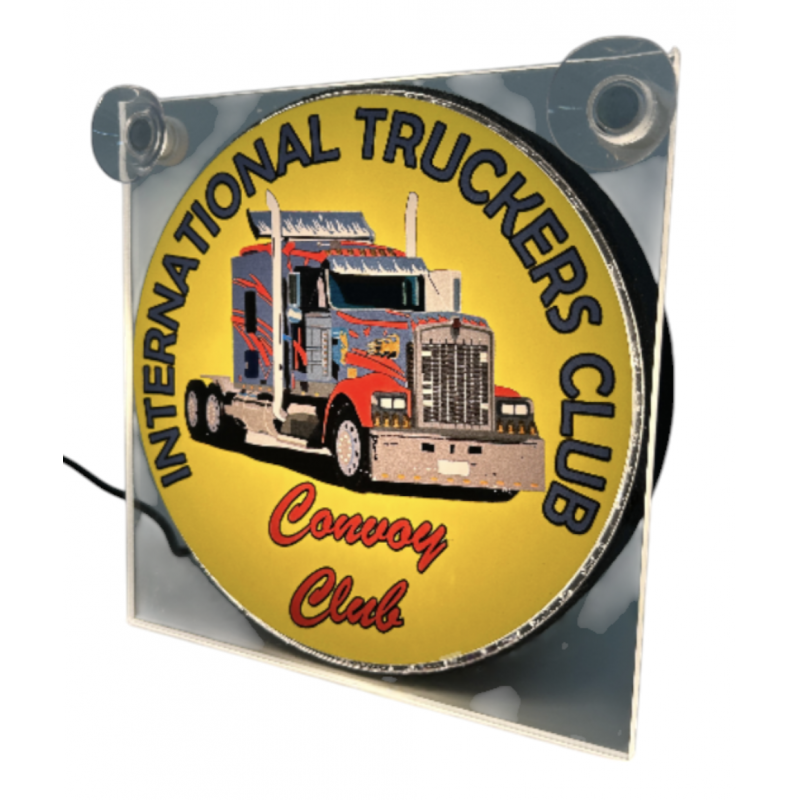Enseigne lumineuse LED - International Truckers Club - Enseignes Lumineuses