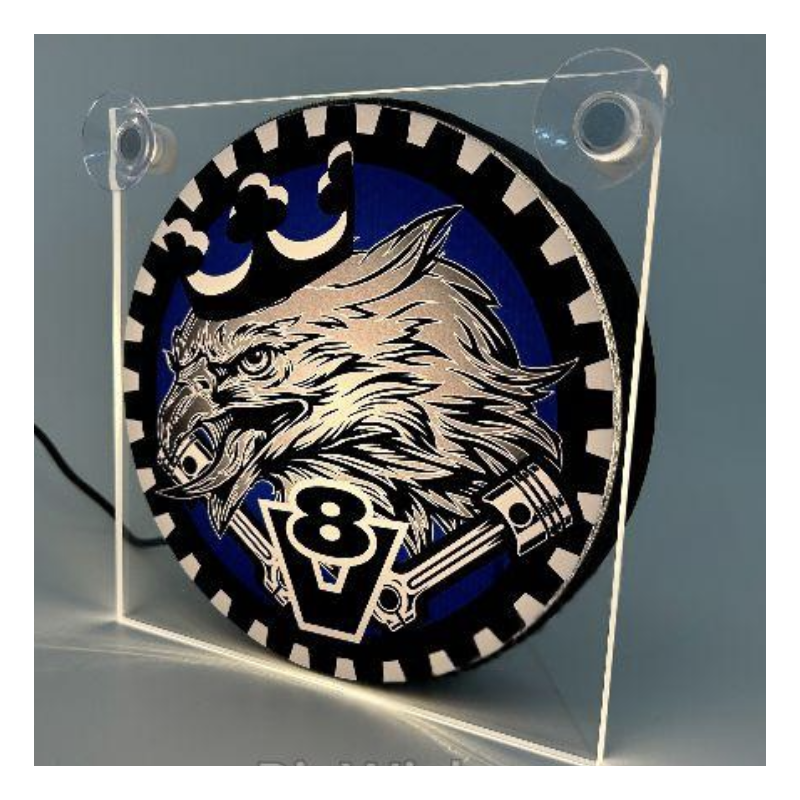 Enseigne lumineuse LED – Eagle Blue - Enseignes Lumineuses