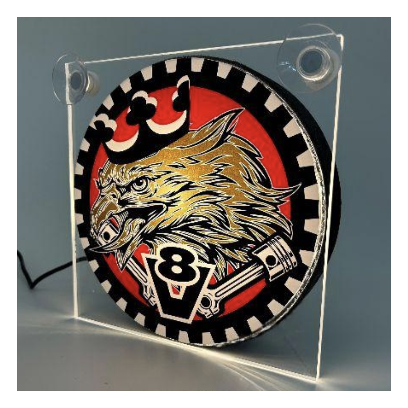 Enseigne lumineuse LED – Eagle red - Enseignes Lumineuses