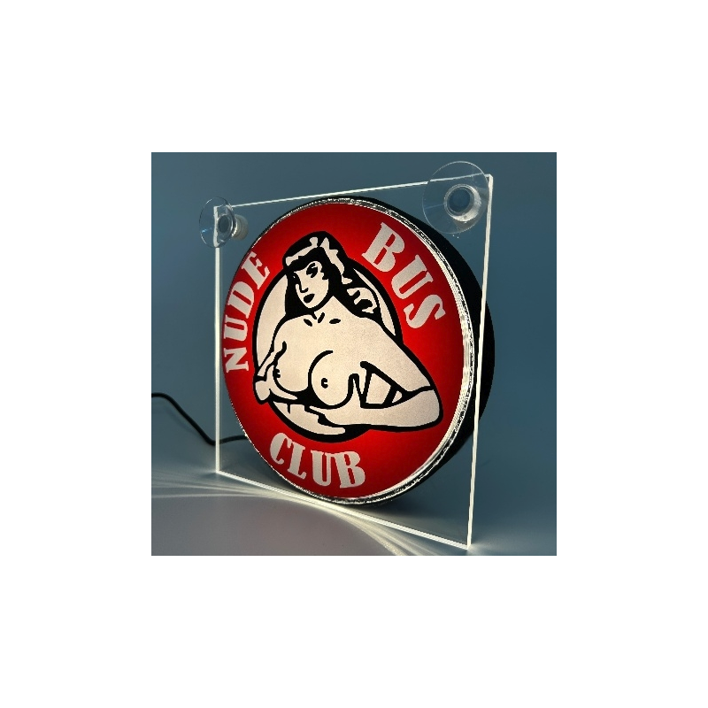 Enseigne lumineuse LED – Nude bus club - Enseignes Lumineuses