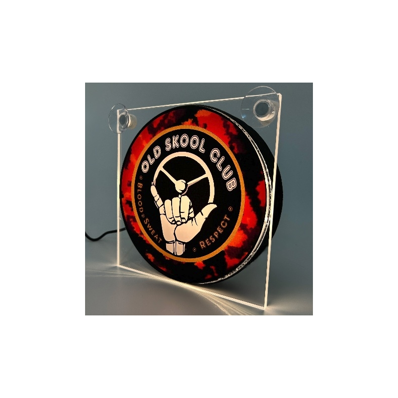 Enseigne lumineuse LED – Old Skool Club - Enseignes Lumineuses