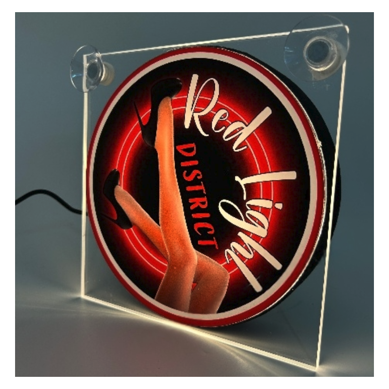 Enseigne lumineuse LED – Red light - Enseignes Lumineuses