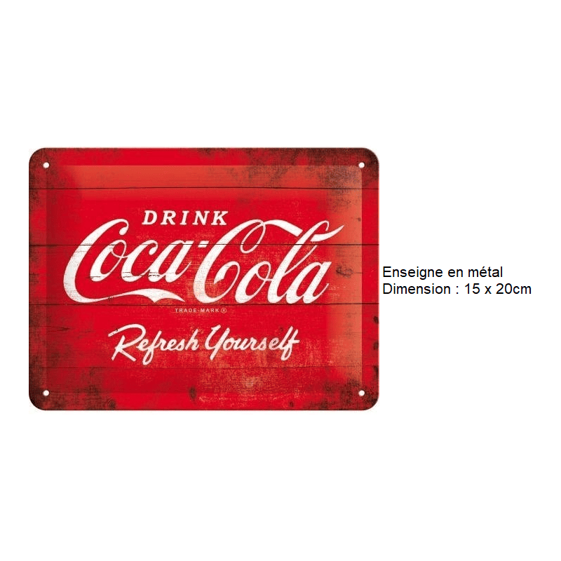 ENSEIGNE METAL 15x20CM - Accessoires